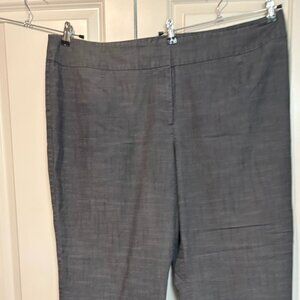 Cato Women’s Gray Dress Pants Size 26W Straight Leg Work Career